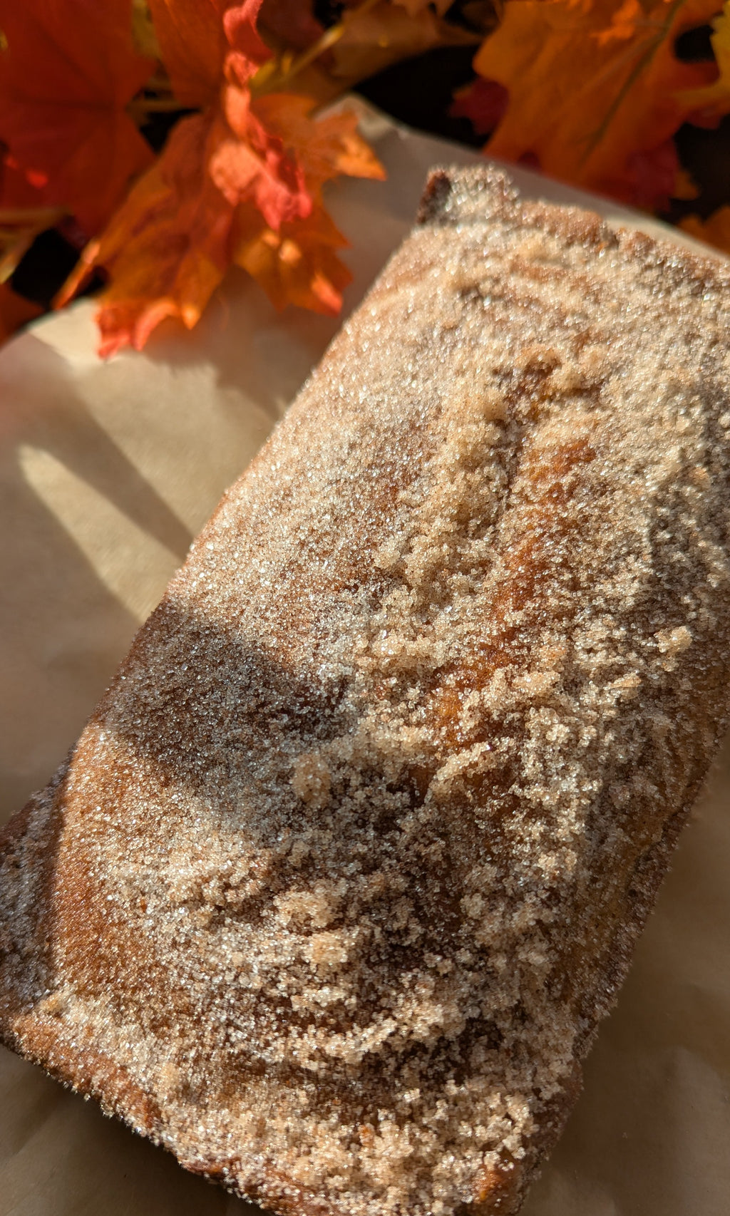 Apple Cider Doughnut Loaf Cake