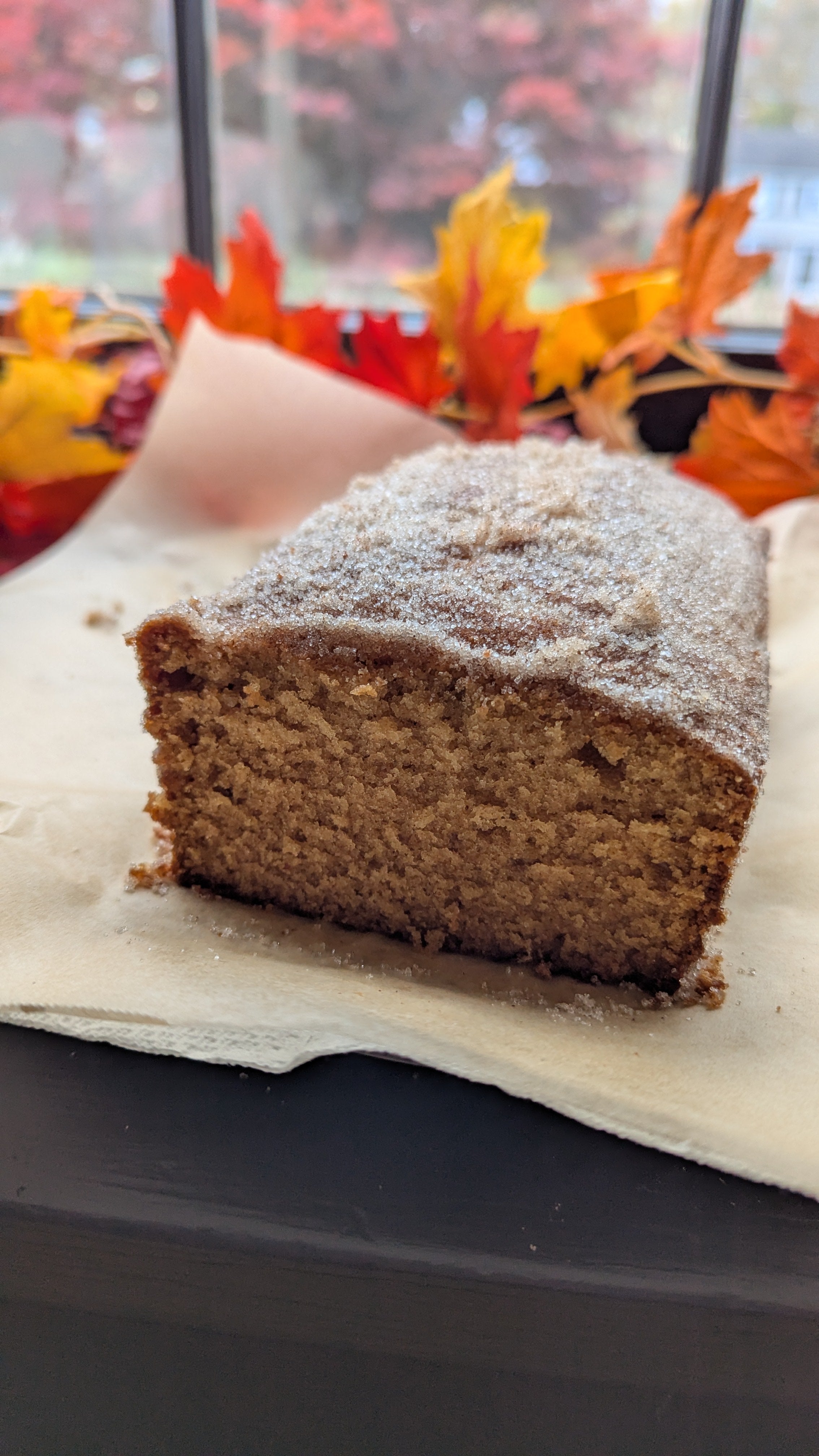 Apple Cider Doughnut Loaf Cake
