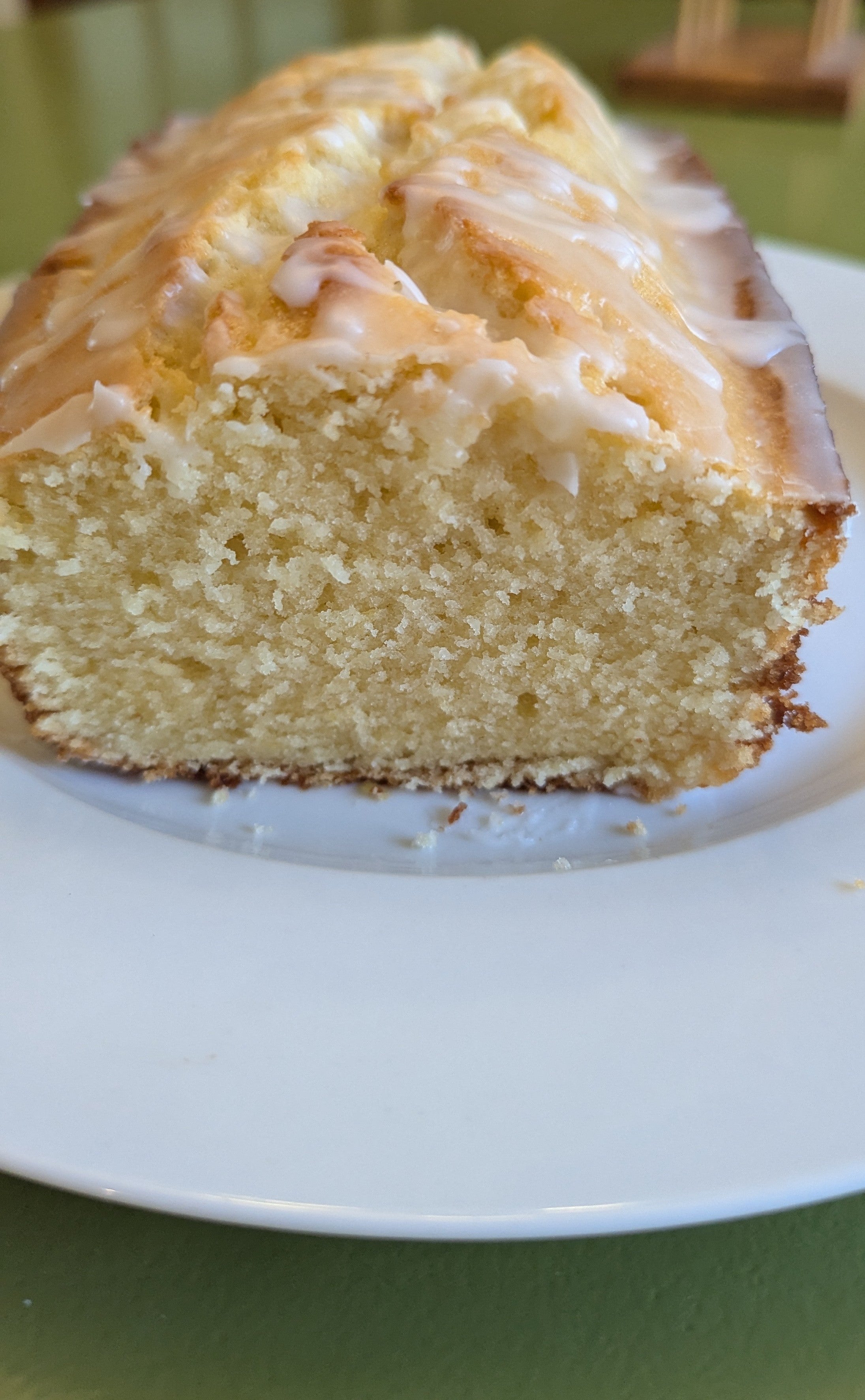 Iced Lemon Pound Cake