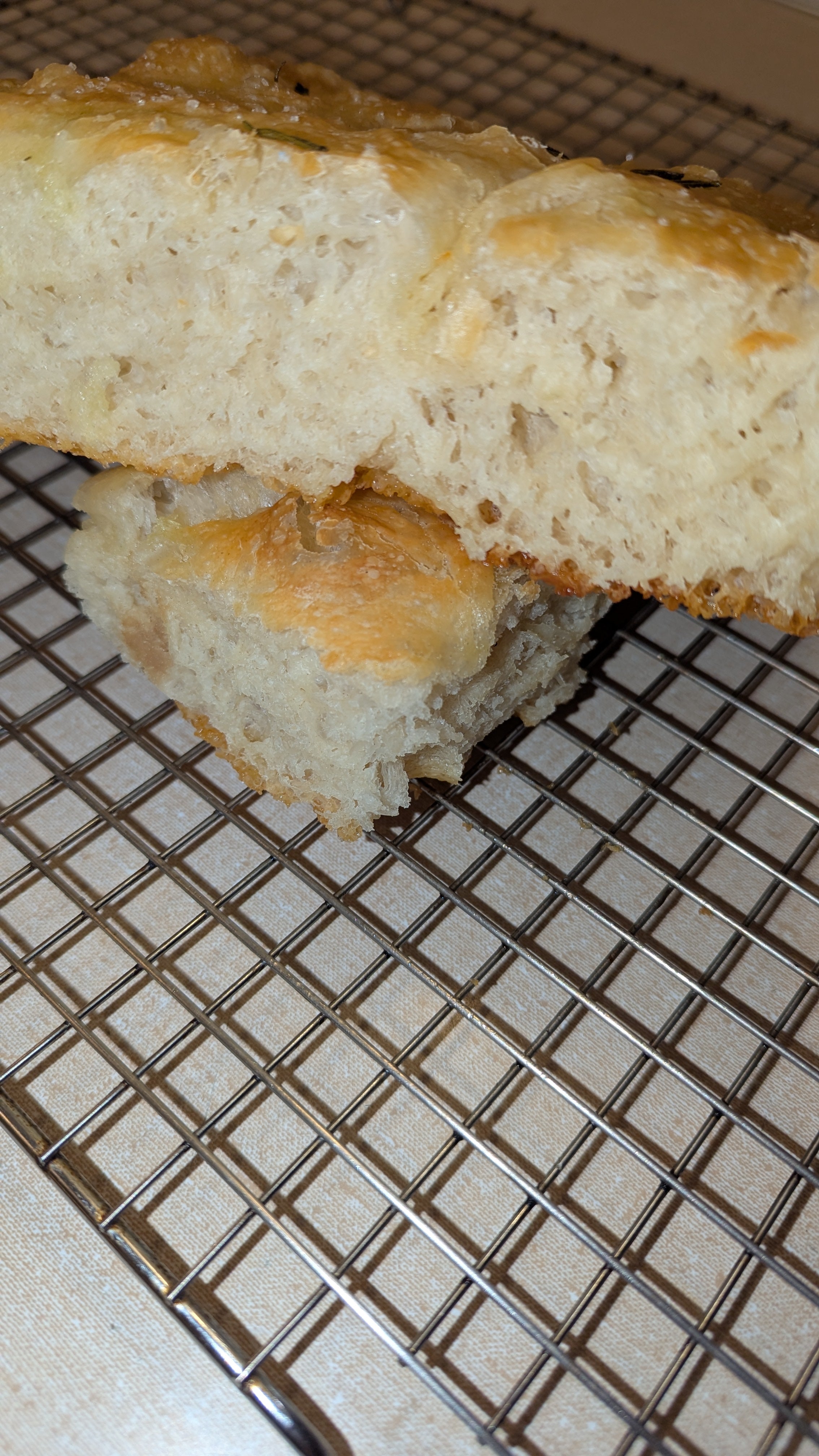 Rosemary Sea Salt Focaccia Bread