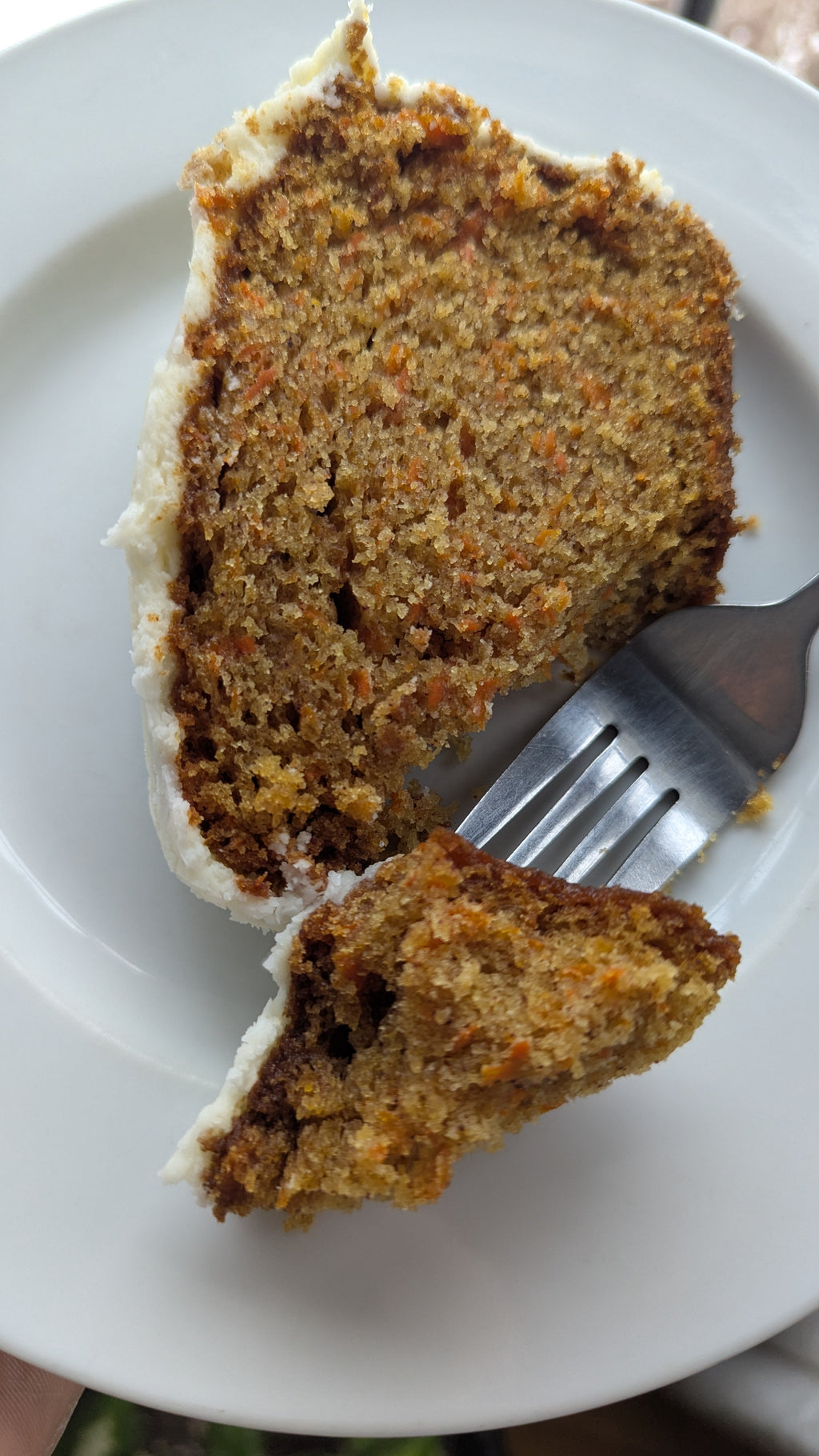 Carrot Cake with cream cheese frosting